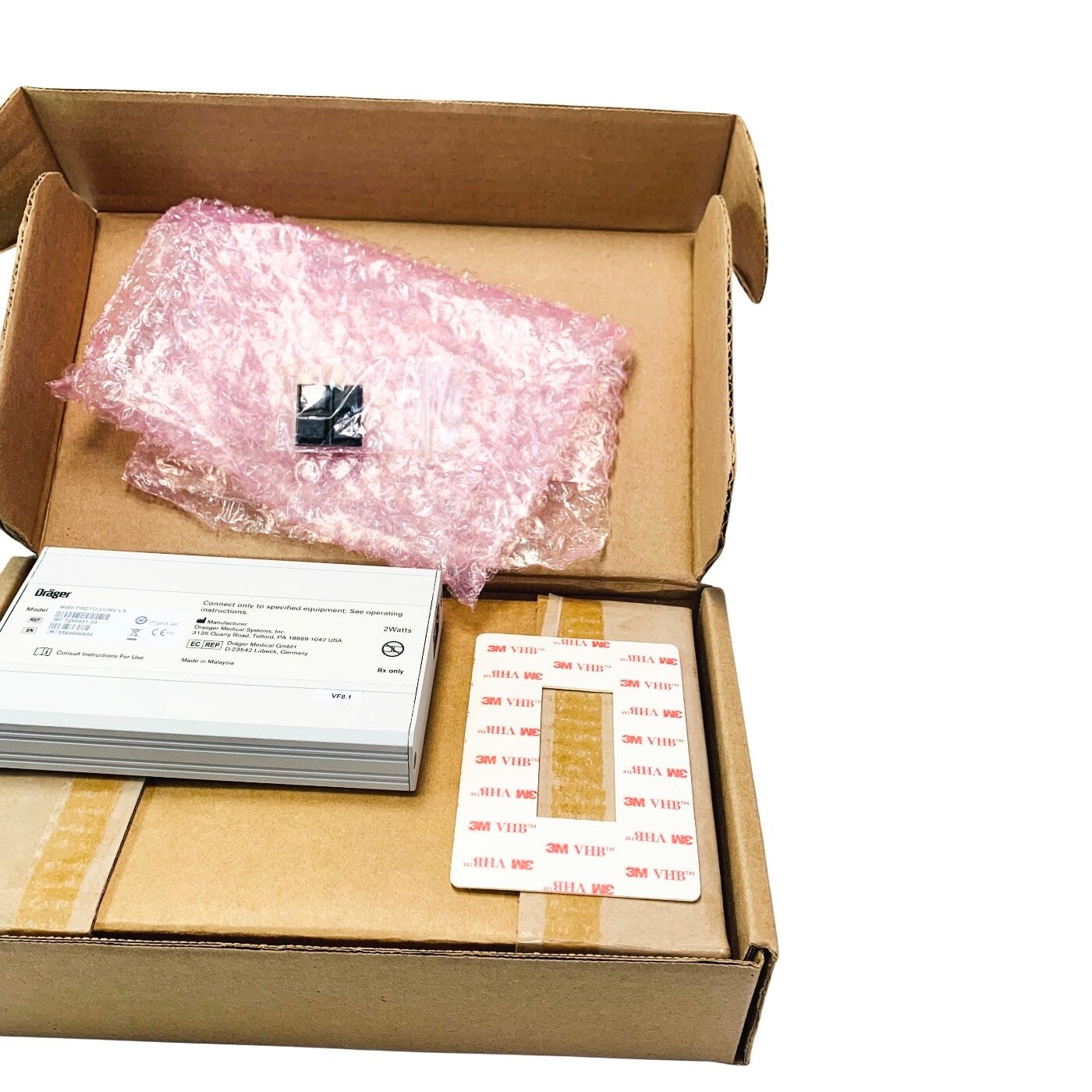 Drager REF 7256931-33, MIBII PROTO CONV-LS, DEVICE CONNECTIVITY
