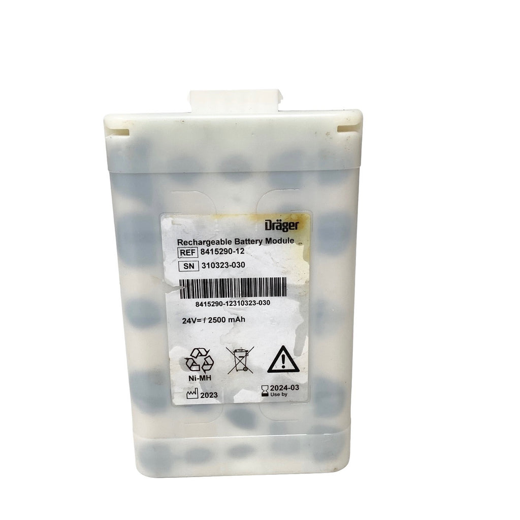 Drager 8415290-12 Battery Module PA-A2239.R006 24V 2500mAh Evita V500 V300 VN500