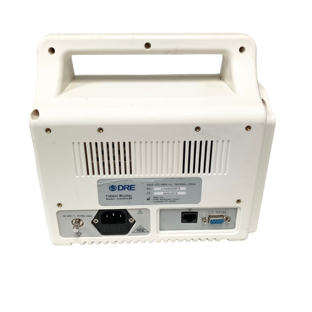 DRE Waveline EZ Patient Monitor - For Parts or Repair - Edan iM60 Portable Unit