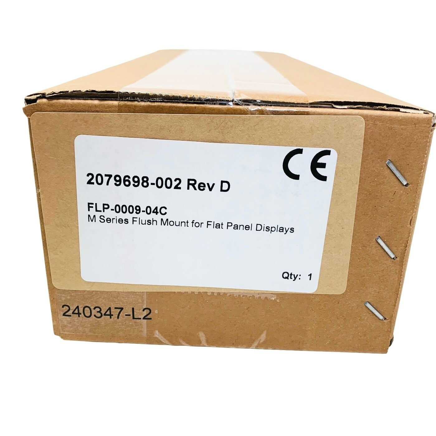 GCX FLP-0009-04C, M Series Flush Mount Flat Panel Displays, WC-0002-07 Seismic