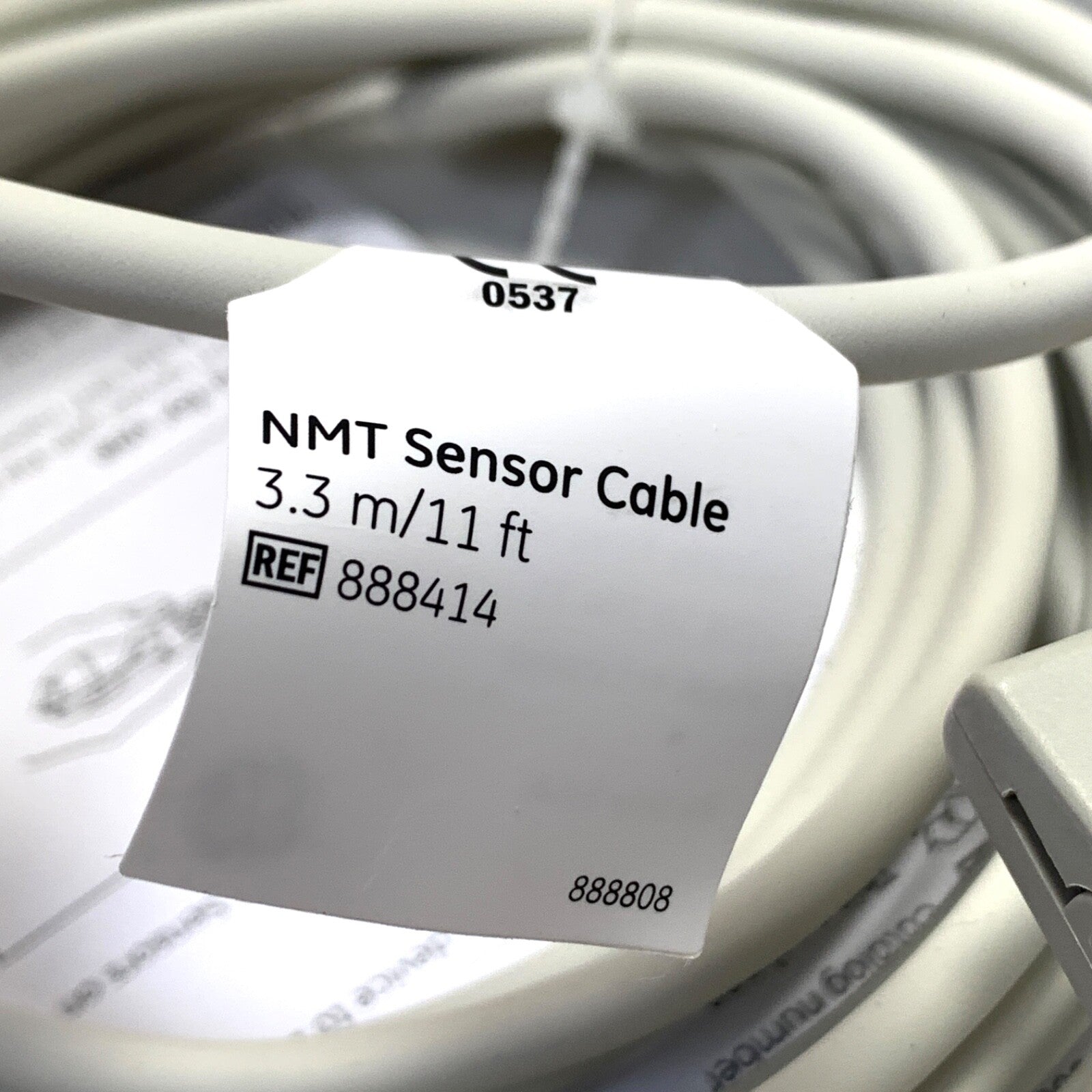 GE REF 888414, NMT Sensor Cable, 3.3m/11ft