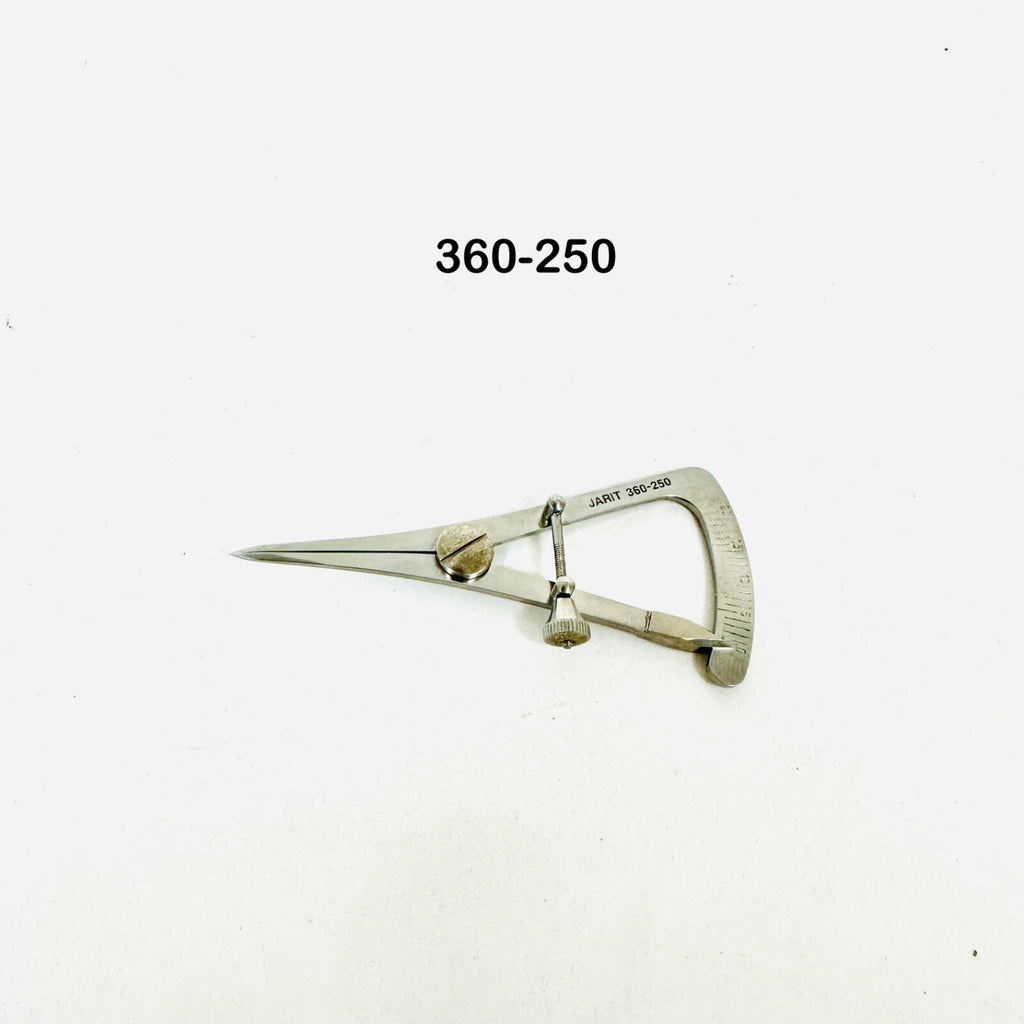 JARIT INTEGRA 360-250 Castroviejo Caliper Straight, 3-1/4" Instrument