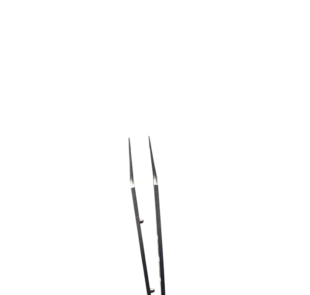 Ambler Surgical REF 9532E, Castroviejo suturing forceps