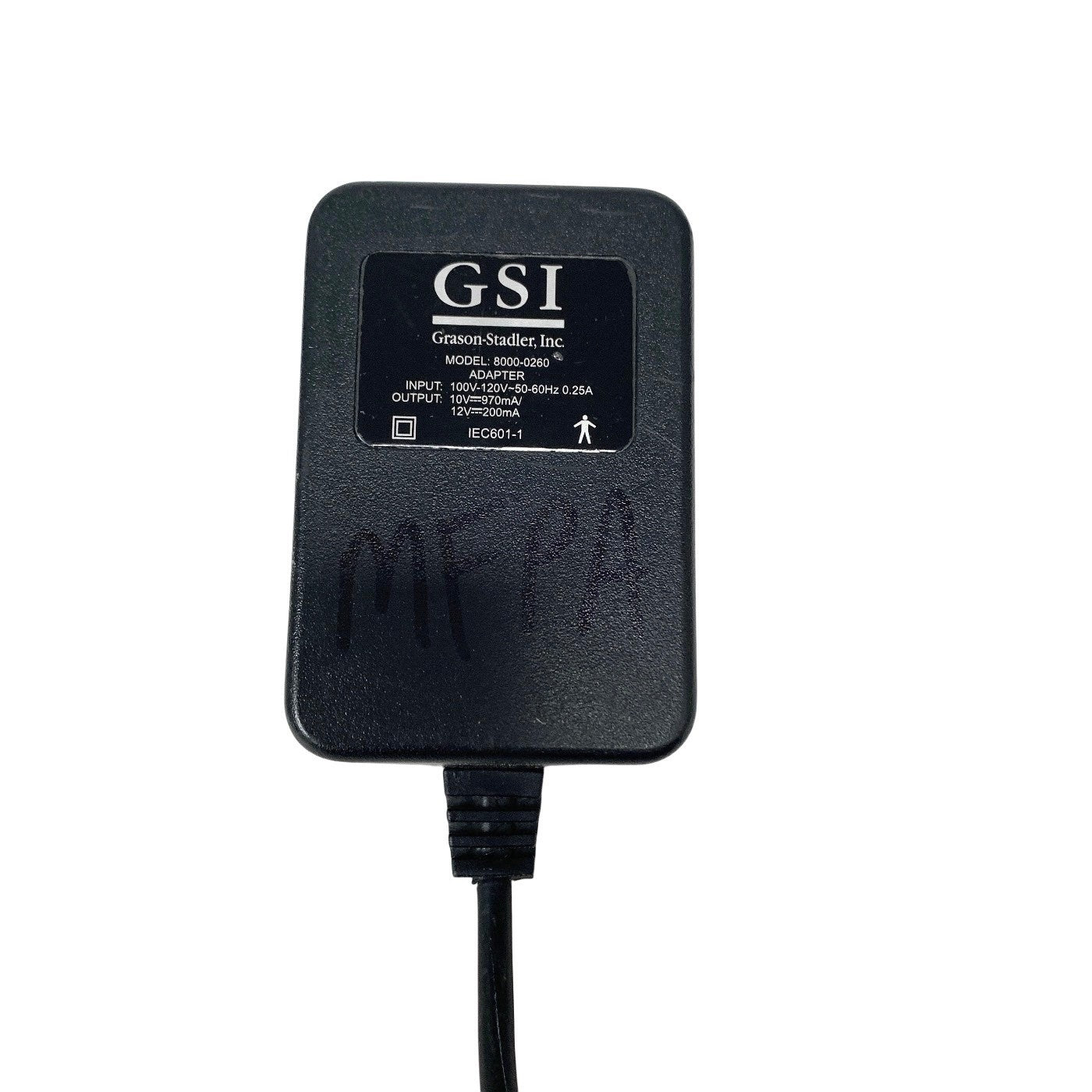 Grason-Stadler REF 8000-0260, 0.25A POWER SUPPLY FOR AUDIOMETER