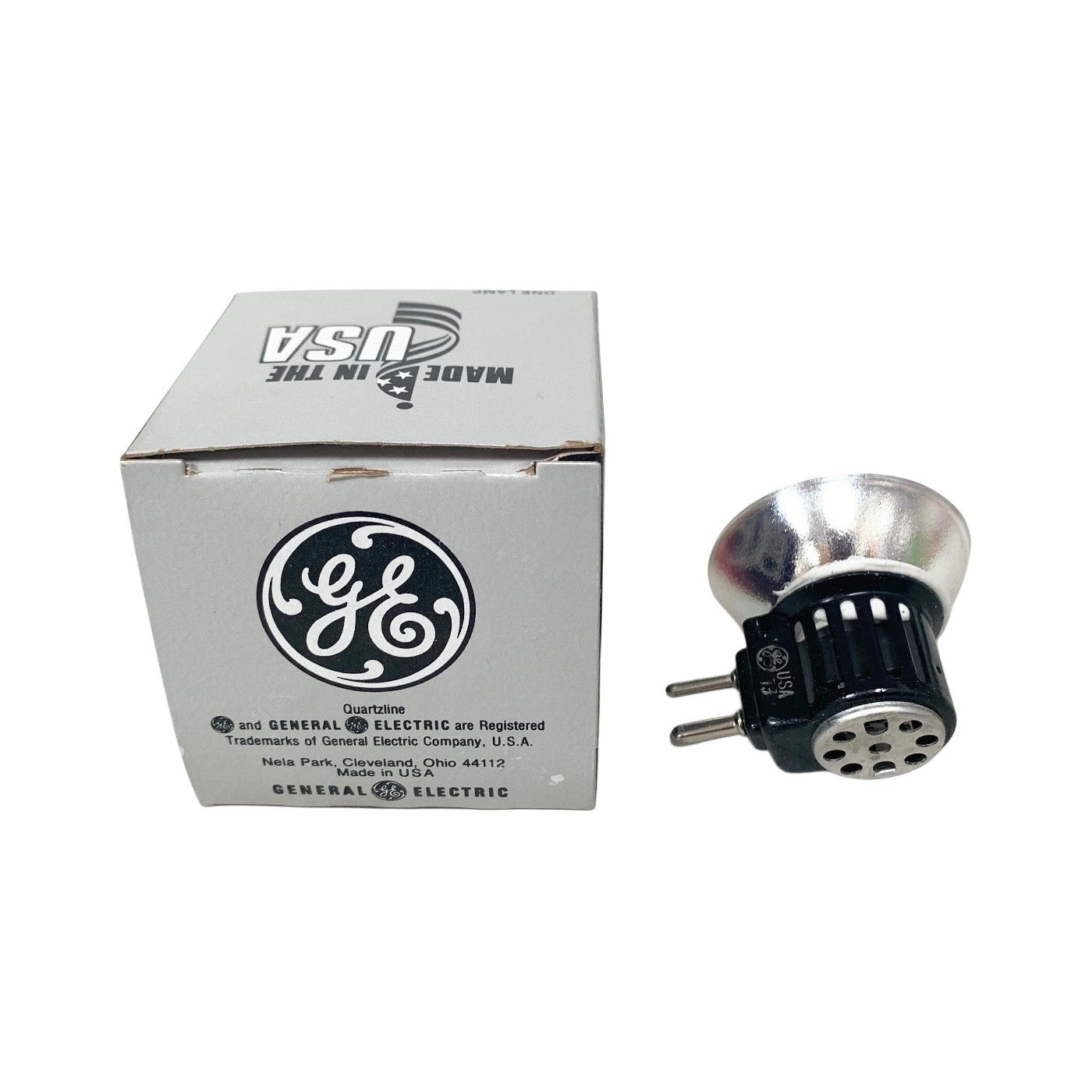 GE EMM/EKS 24V 250W Quartzline Multi-Mirror Projection Lamp Bulb - NEW