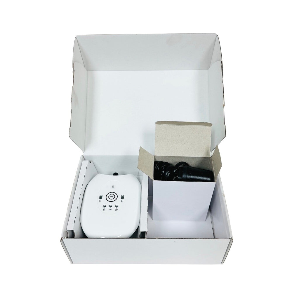 Redsense RA-1-RA201-C Unit Alarm White  W/ Charger & Fiber Optic Extension