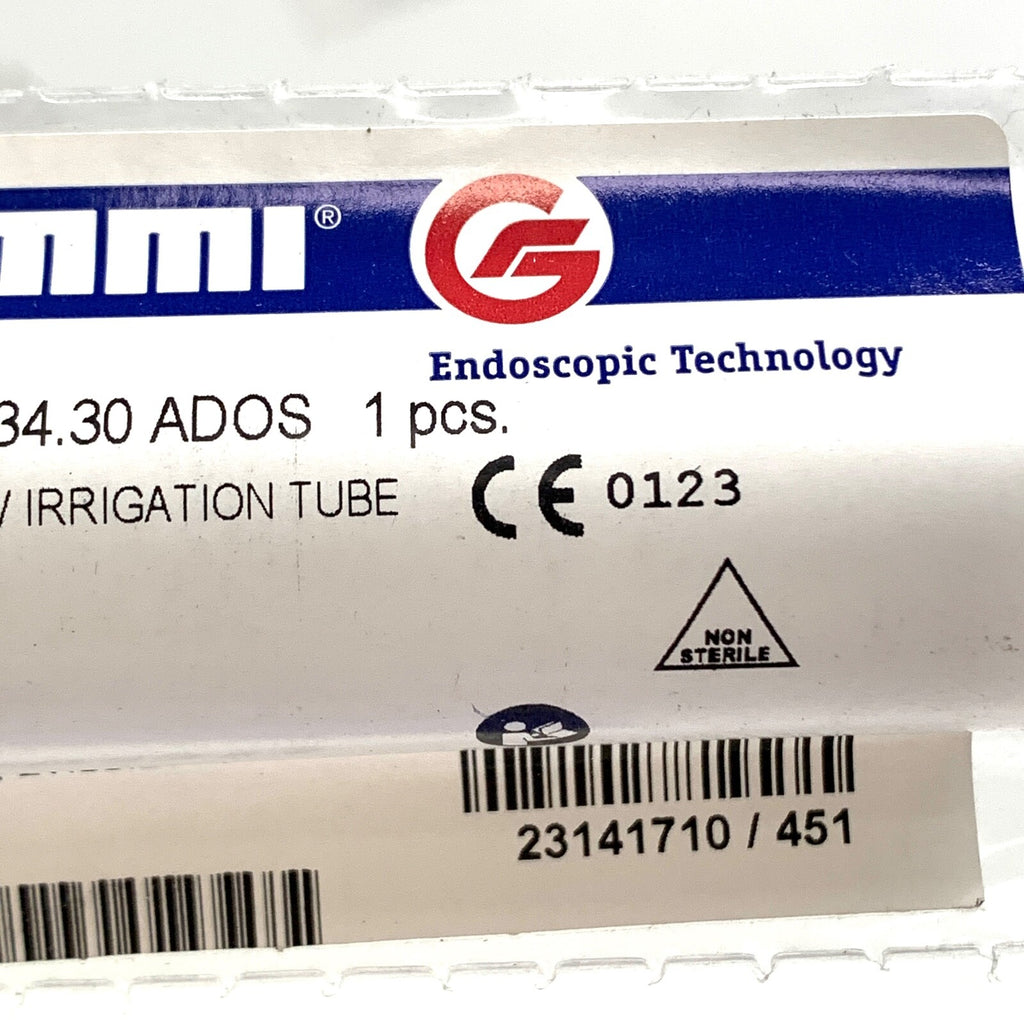 Gimmi REF T.0034.30 ADOS, Alphadur ADOS Suction/Irrigation Tube, 2x4 Holes