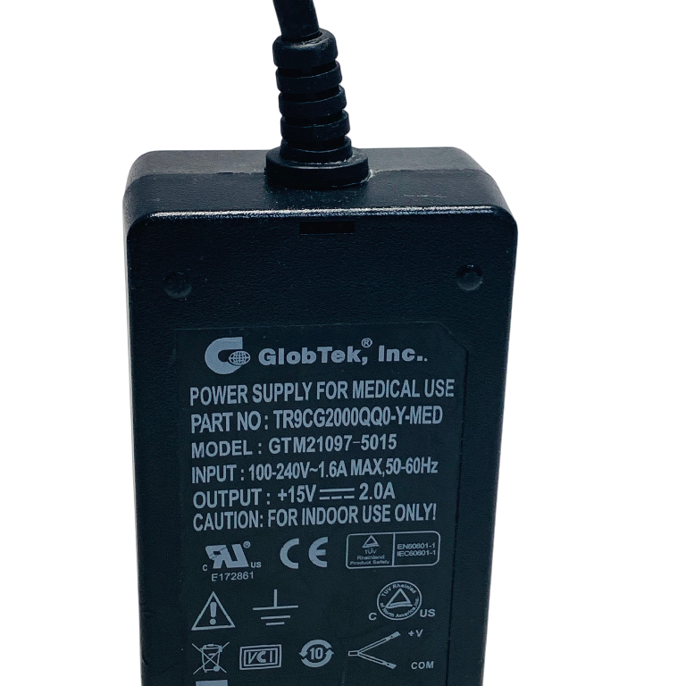 Global Tek Ref GTM21097-5015, 15V 2.0A, POWER SUPPLY FOR MEICAL USE
