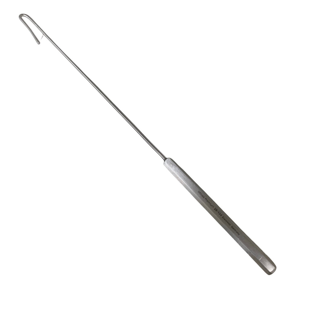 NEW Integra Miltex 28-124 Pratt Crypt Hook 8-1/2" Long Style German Stainless