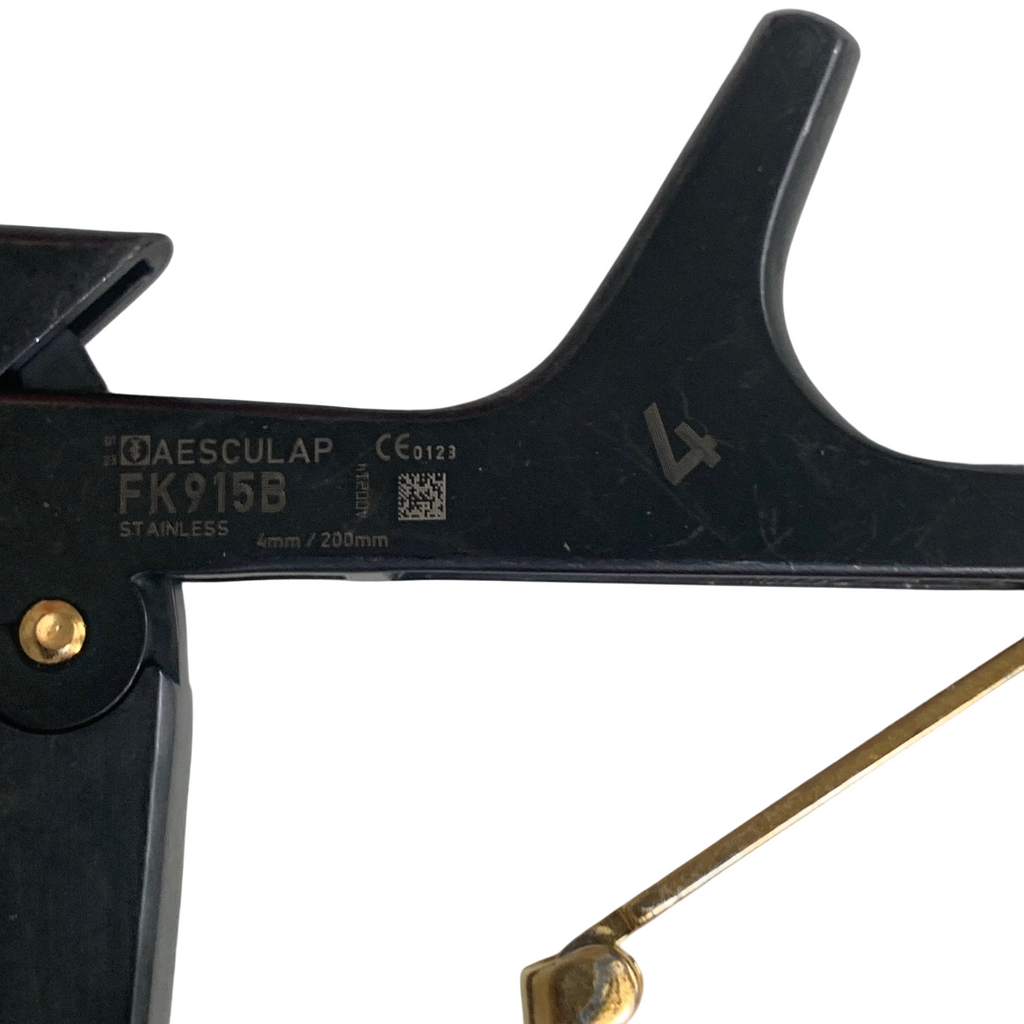 AESCULAP FK915B Noir® KERRISON Bone Punches #4   4MM 130 deg Upwards Cutting