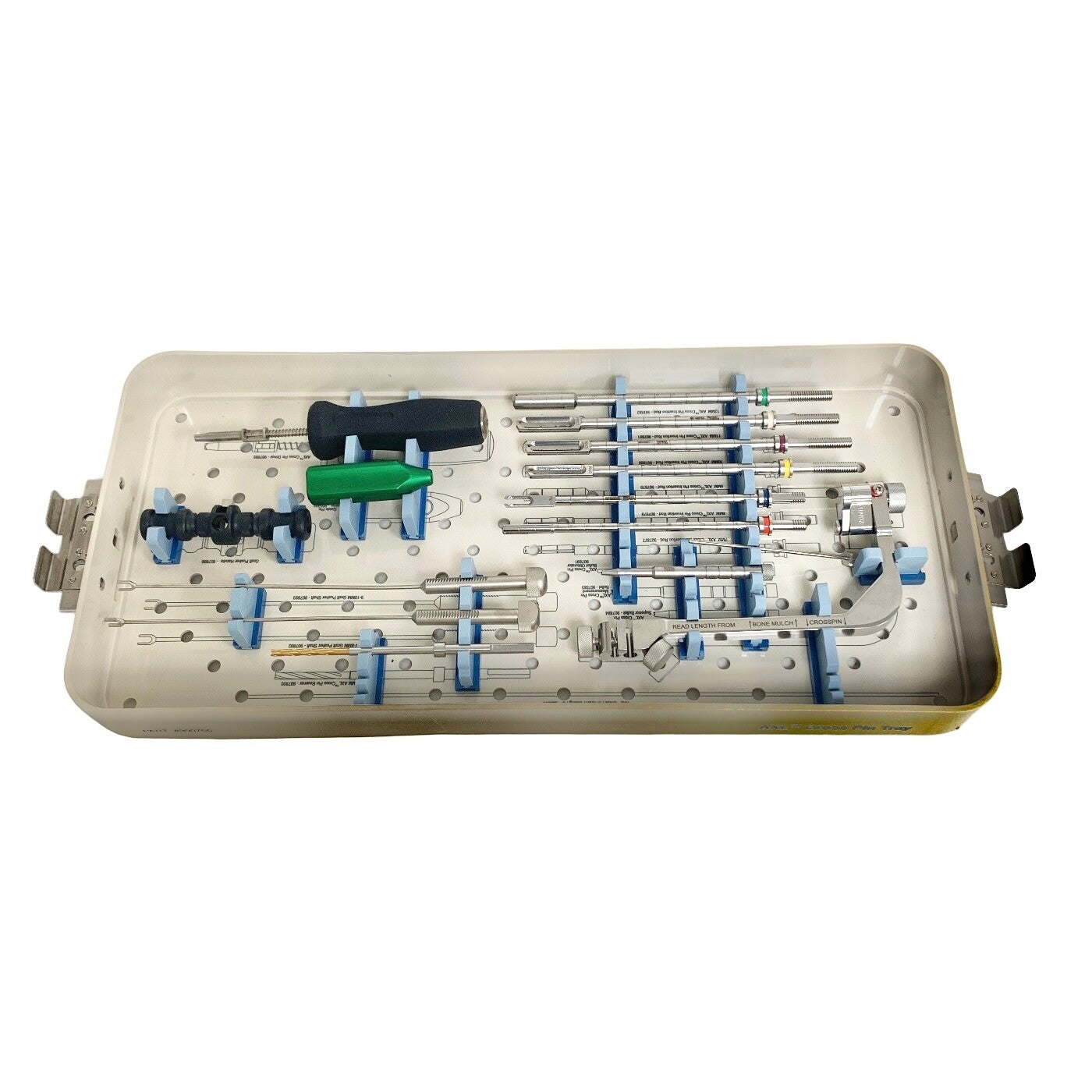 ZIMMER REF 900766, BIOMET SPORTS MEDICINE AXL CROSS PIN TRAY W/ 903740