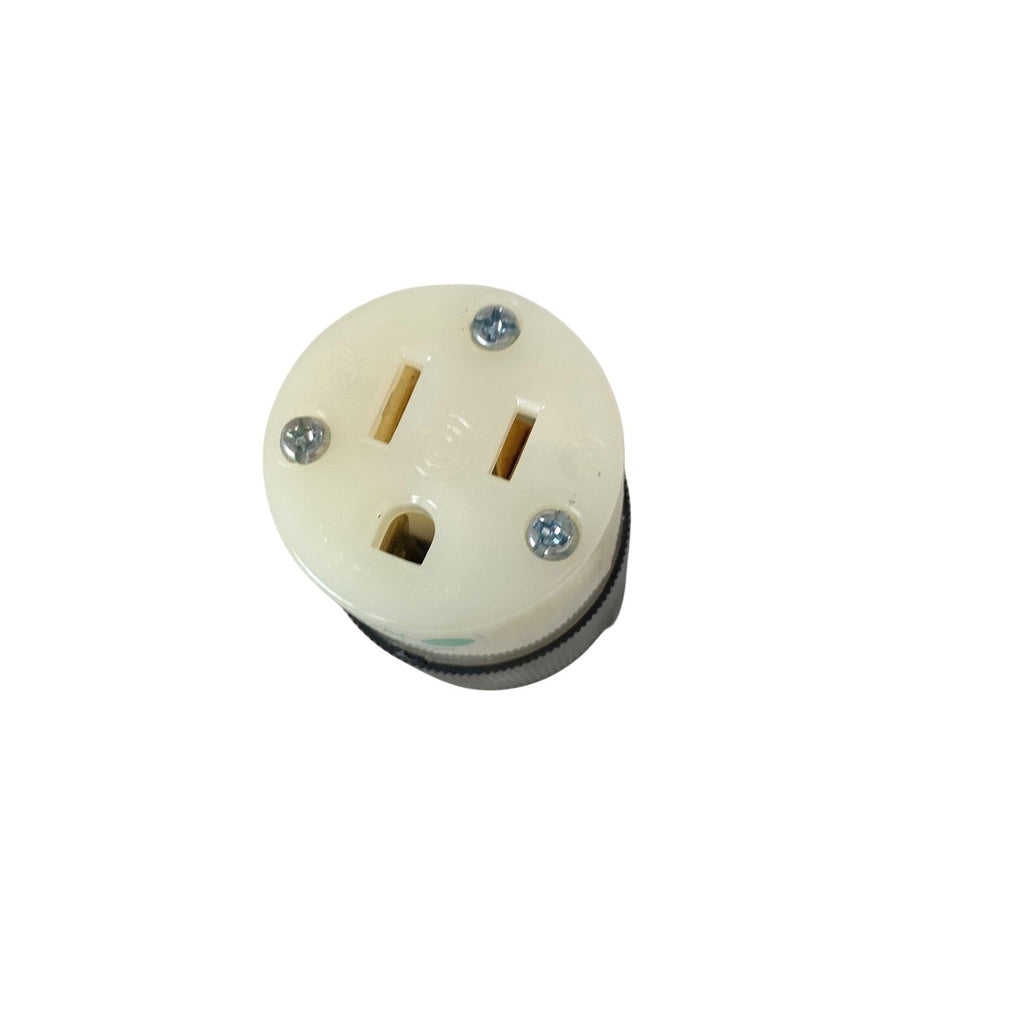 Hubbell Ref HBL8219CT Hospital Grade Connector 15A 125V NEMA 5-15R Insulgrip