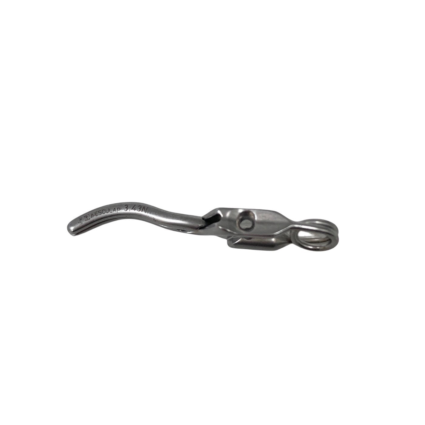 Aesculap PL548S Atraumatic Endo Vessel Clip 25mm Curved Short Stainless Steel
