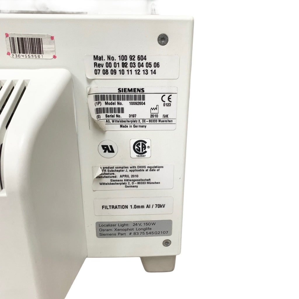 Siemens 10092604 Multileaf Collimator - 2010 DOM - Multix FD Axiom Aristos OEM