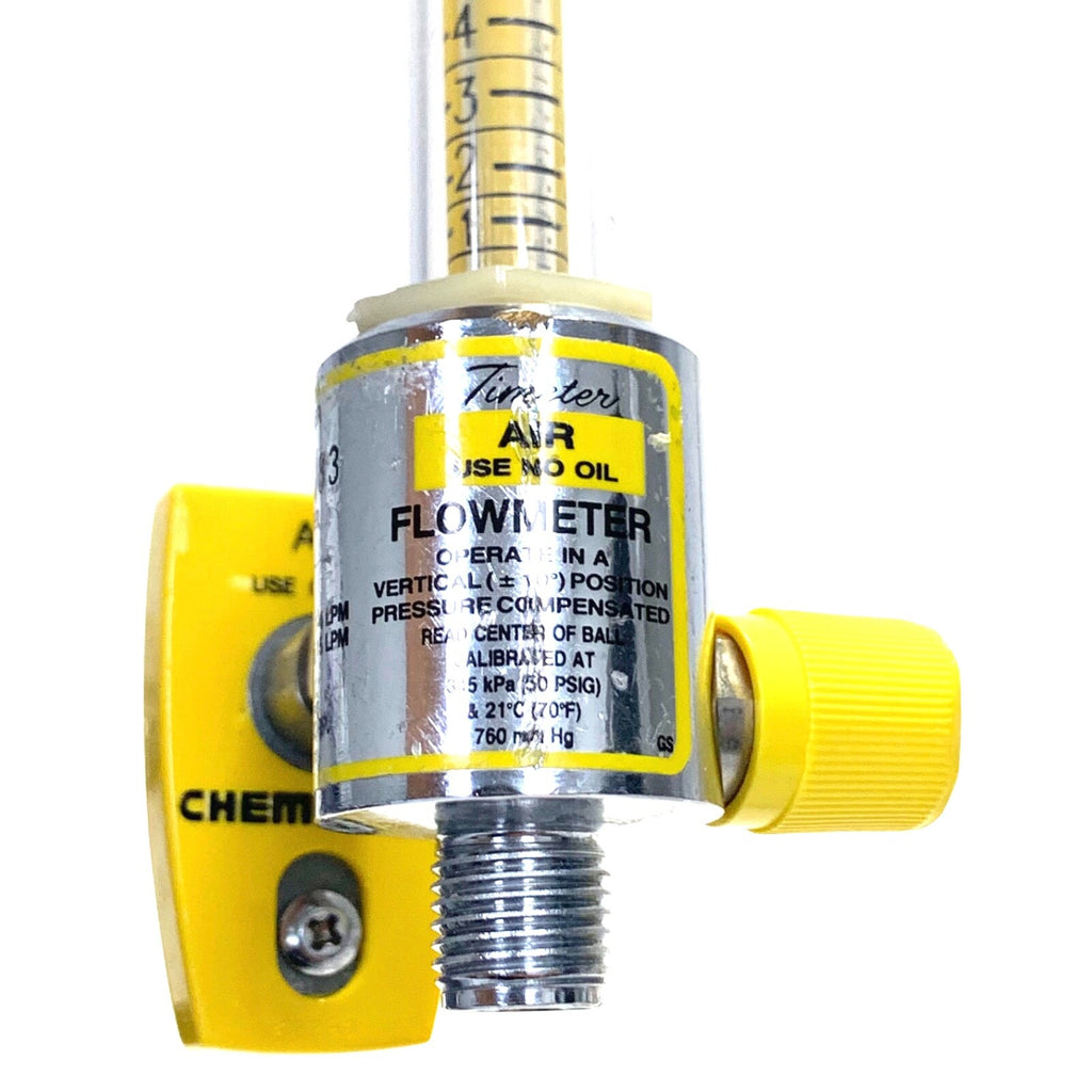Allied Healthcare Timeter AIR REF TLA-15, Air Flowmeter w/ attachment