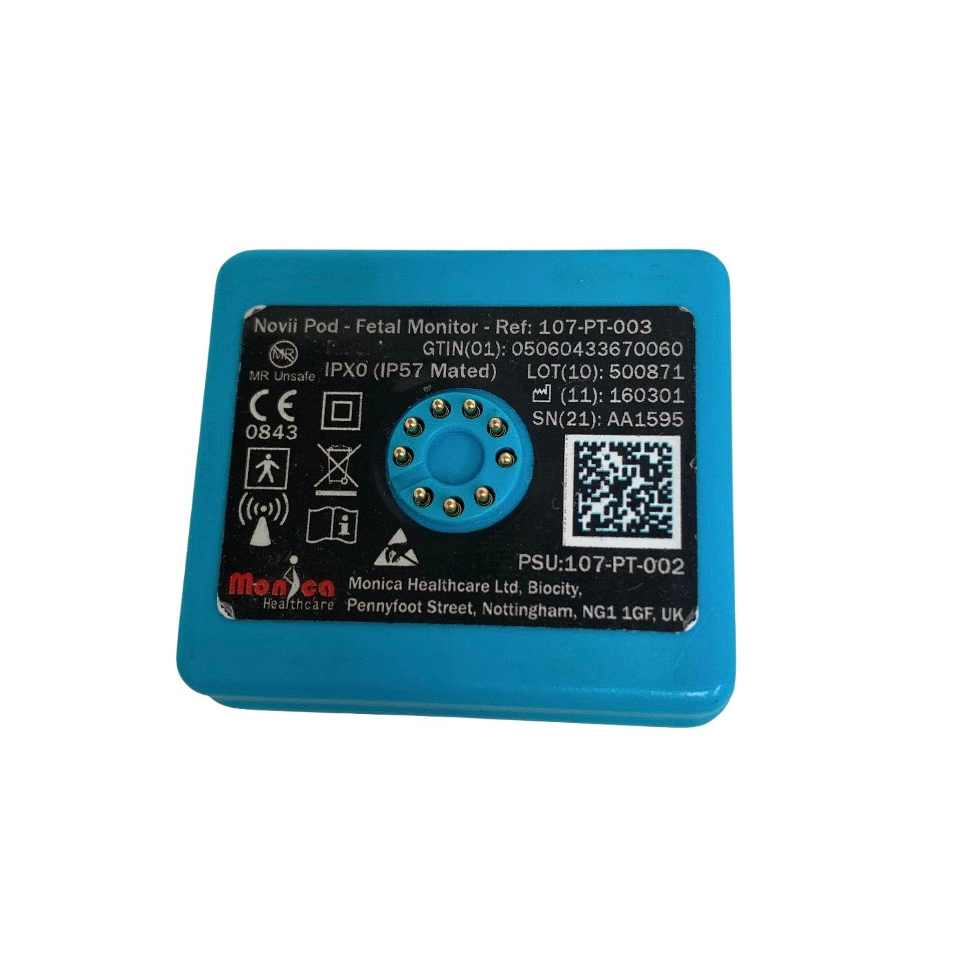 MONICA HEALTHCARE REF 107-PT-003, FETAL MONITOR POD
