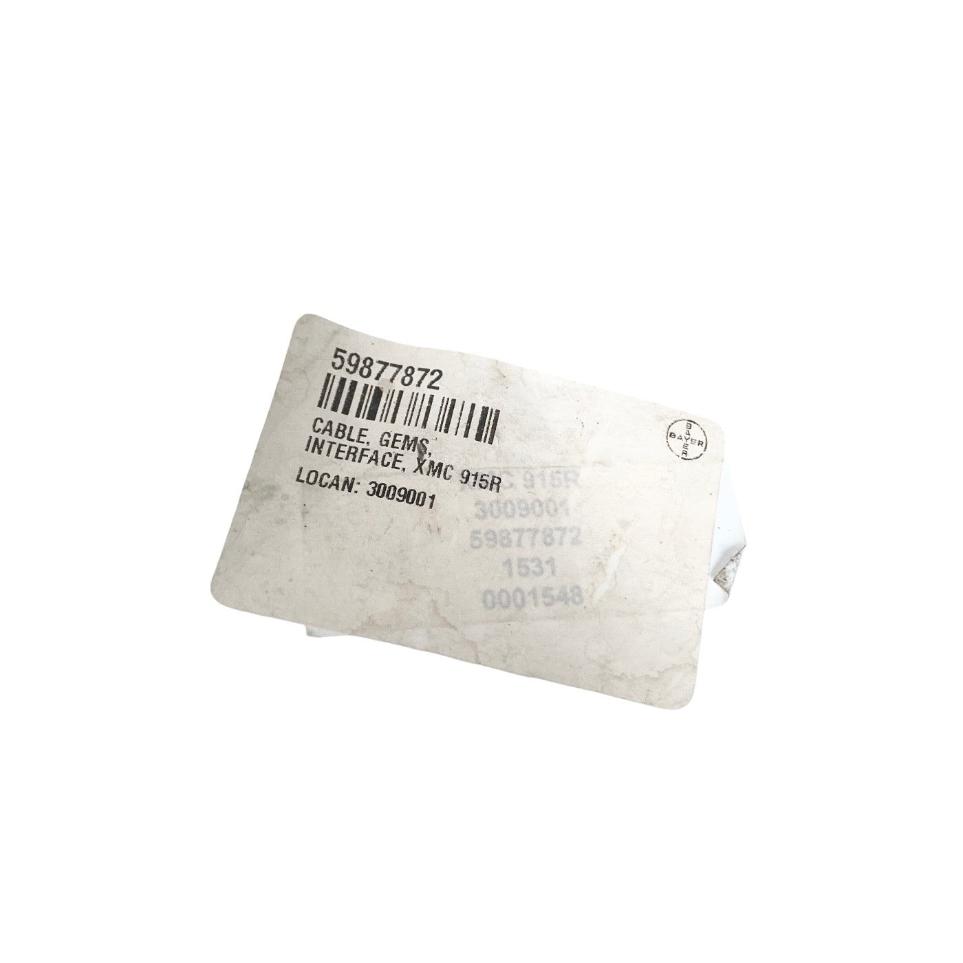 GE REF 59877872, XMC915R INTERFACE CABLE