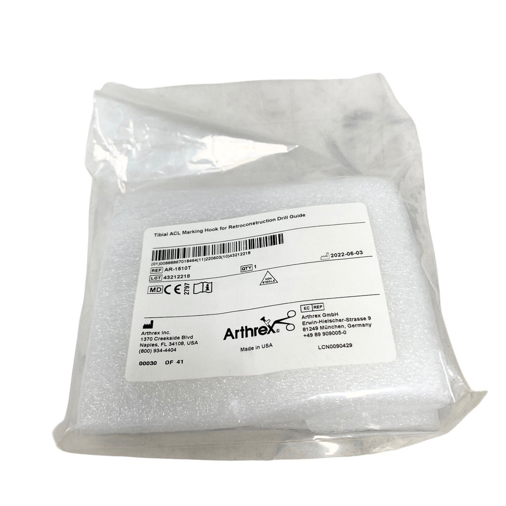 ARTHREX REF AR-1510T, Tibial ACL Marking Hook for Retroconstruction Drill Guide