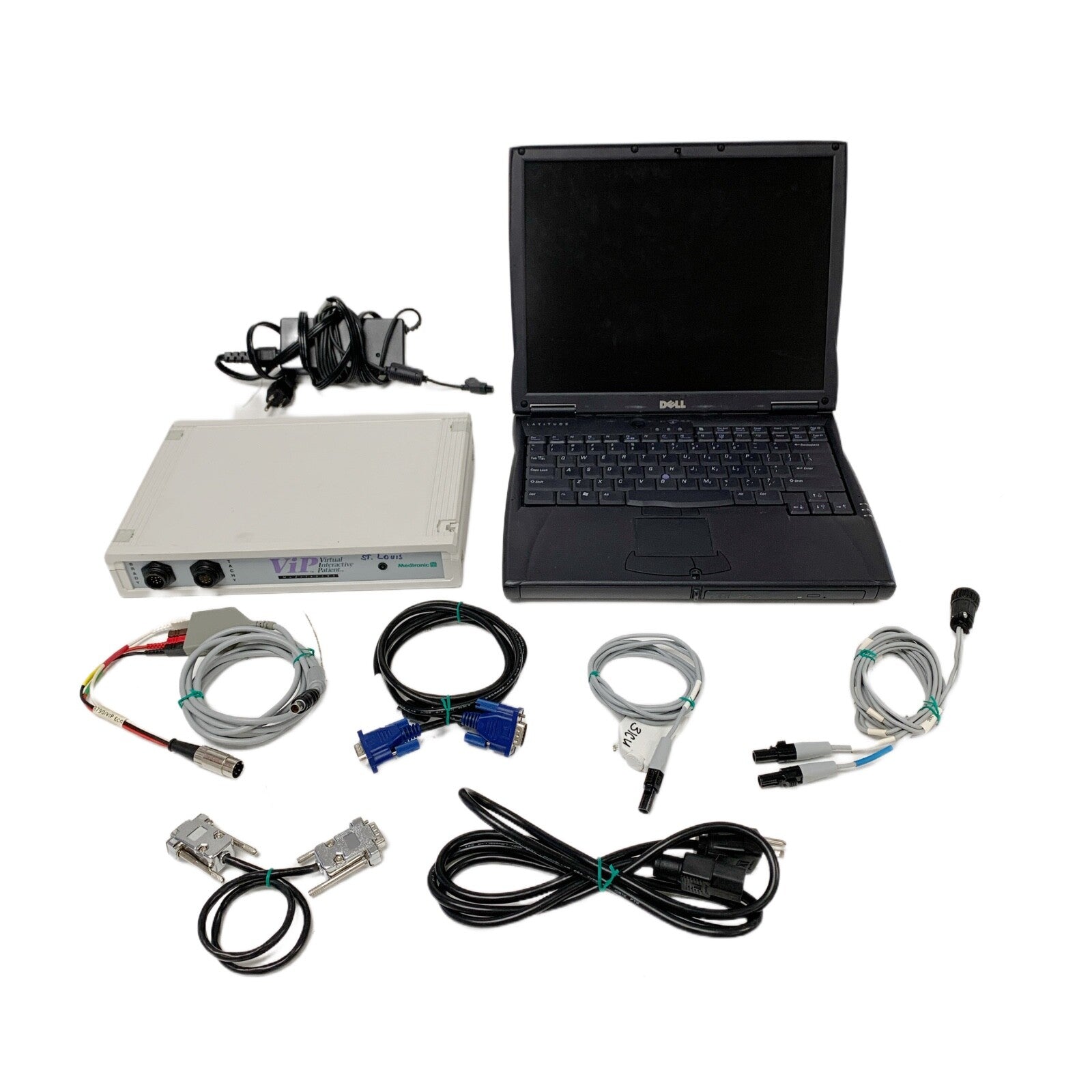 Medtronic Model 9595, Virtual Interactive Patient Console w/ Accessories & Case