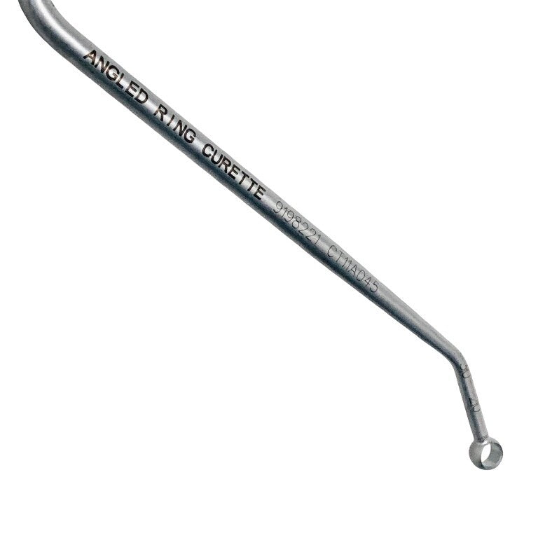 MEDTRONIC REF 9198221, ANGLED RING CURETTE