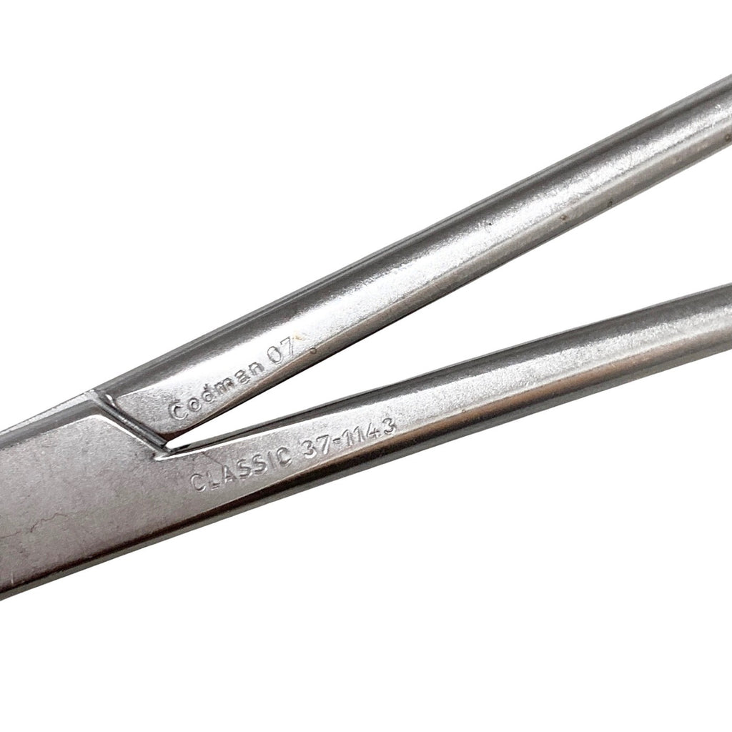 Codman Ref 37-1143, Classic Debakey Vascular Clamp 7.75" Curved