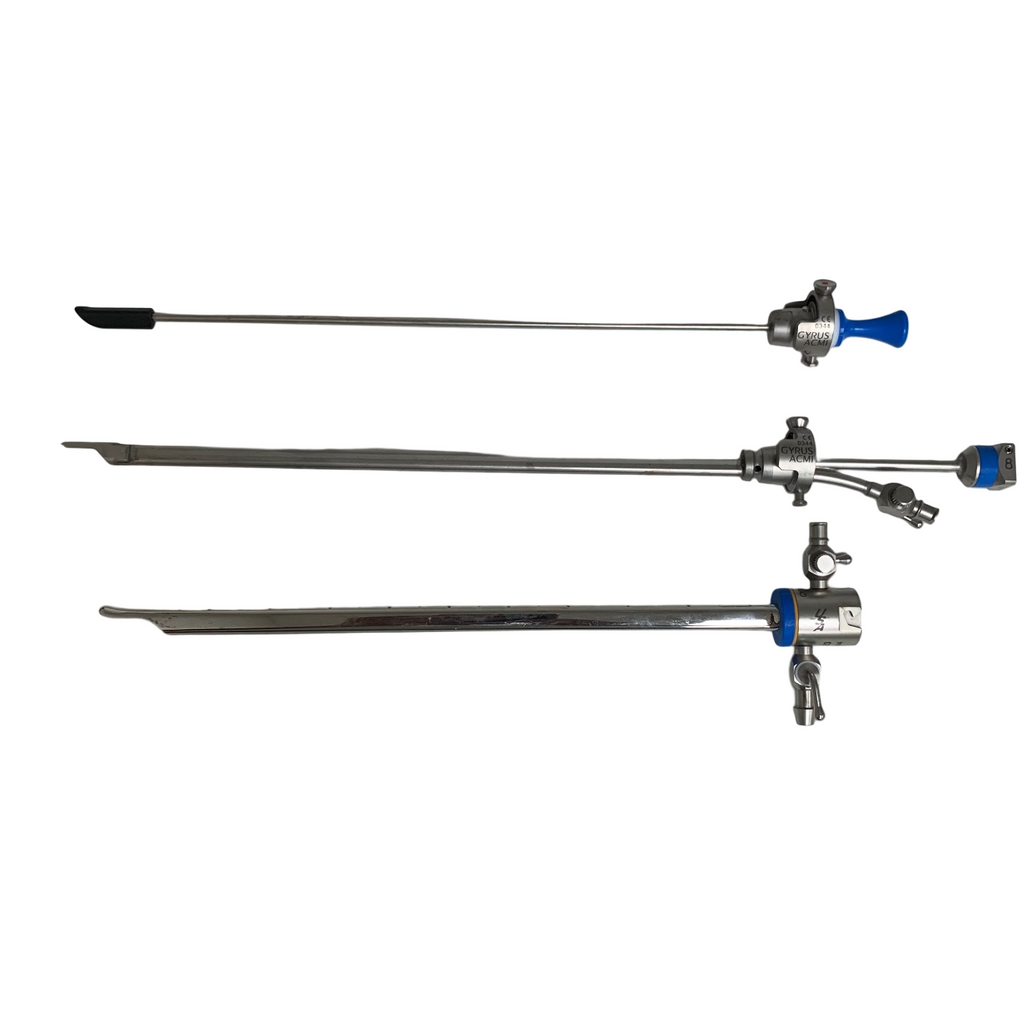 GYRUS ACMI CONTINUOUS FLOW CYSTOSCOPE SET WITH CLS-23, CLB 8-23 , CLO-23