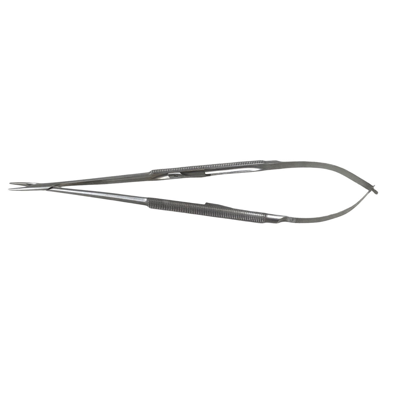 Scanlan 6006-120 Jacobson Micro Needle Holder Round Handle Diamond Dust 8" 20cm