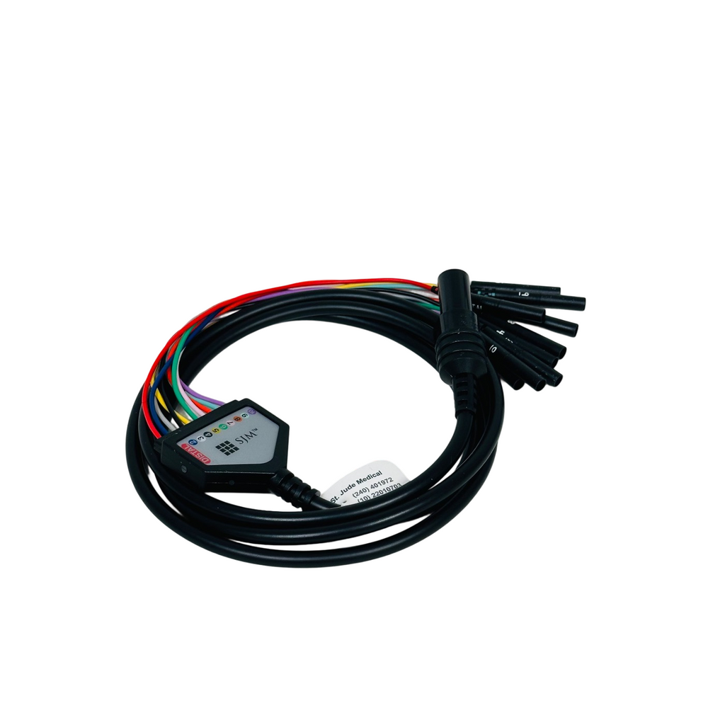 St Jude 401972 Extension Cable, Hexapolar, Octapolar & Decapolar, Black 150Cm