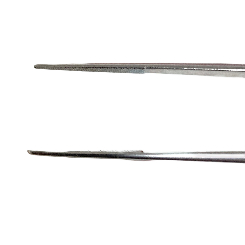 V.MUELLER CDS13280 LOT OF 3 DRESSING FORCEPS W TC INSERT 9.5"
