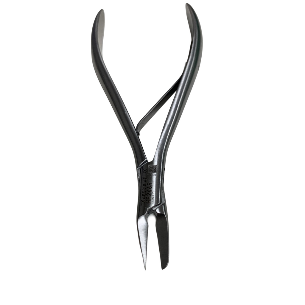 AESCULAP HF266R NAIL SPITTING FORCEPS FOR INGROWN TOE NAILS.