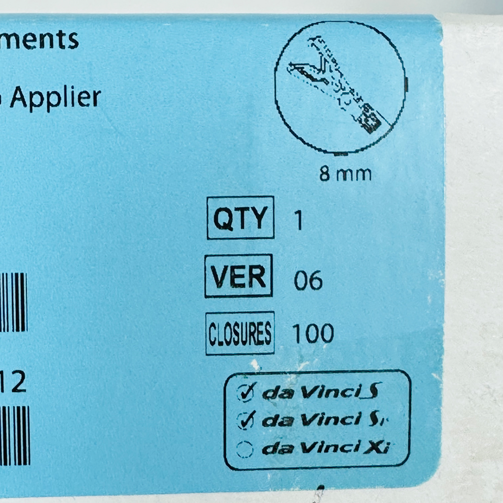 Intuitive Surgical 420327 Da Vinci Medium-Large Clip Applier 8mm (New)