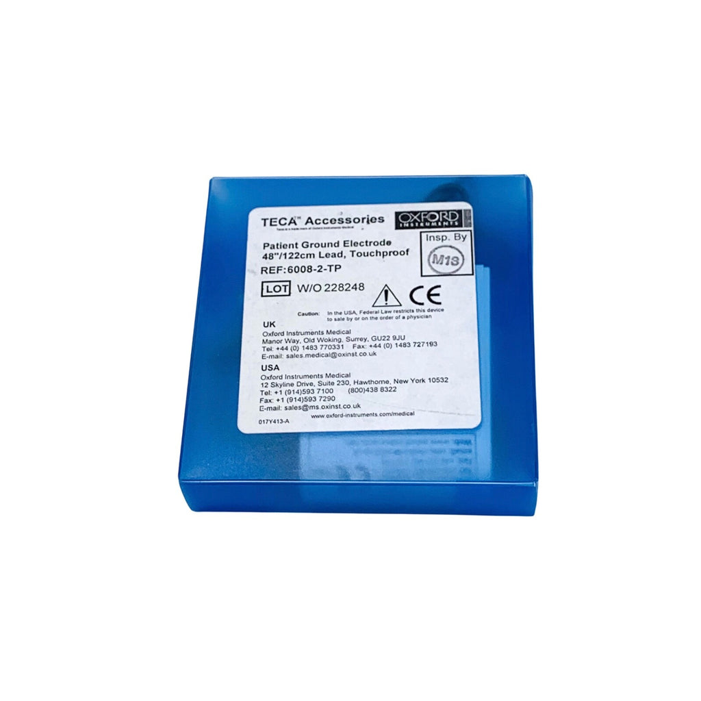 OXFORD TECA REF 6008-2-TP, Patient Ground Electrode 48*/122cm Lead, Touchproof