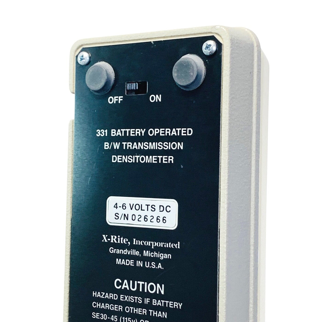 X-rite REF 331, B/W Transmission Densitometer Battery Operated