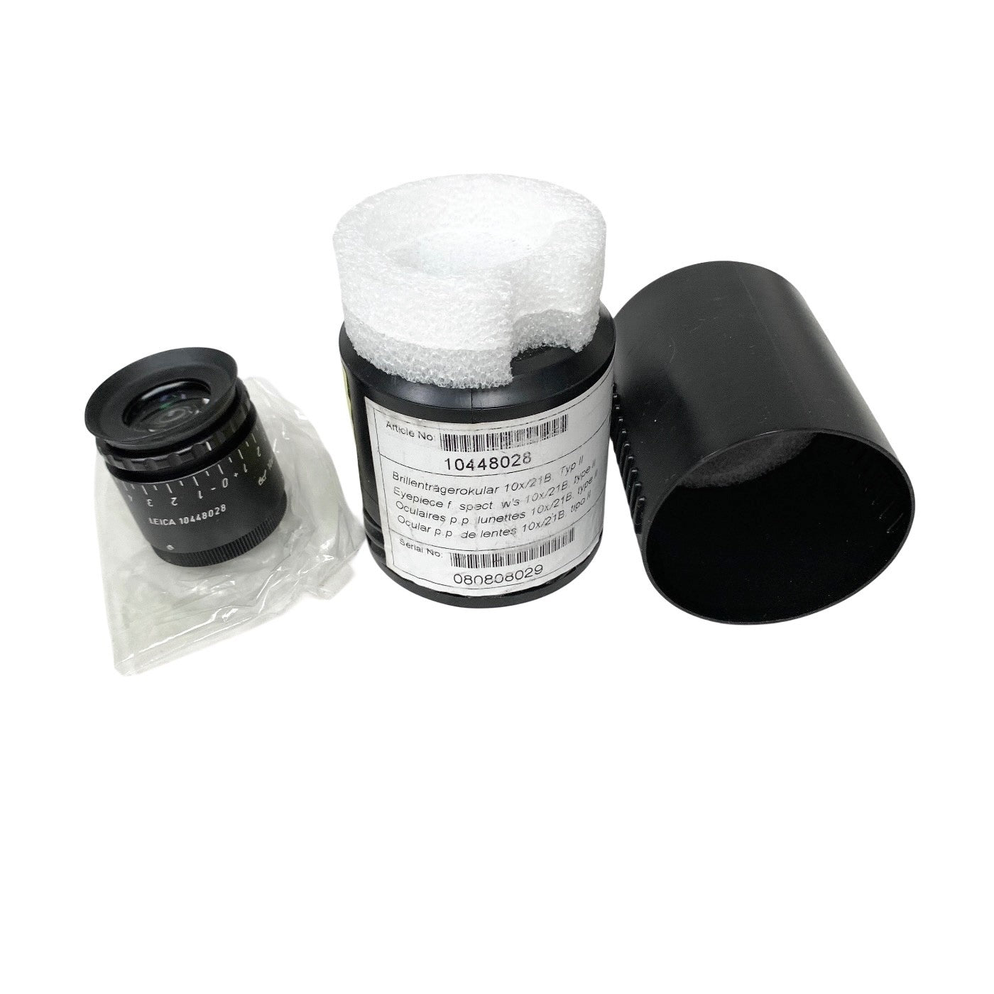 LEICA REF 10448028, 10x Adjustable, Thread-in Eyepiece, NEW