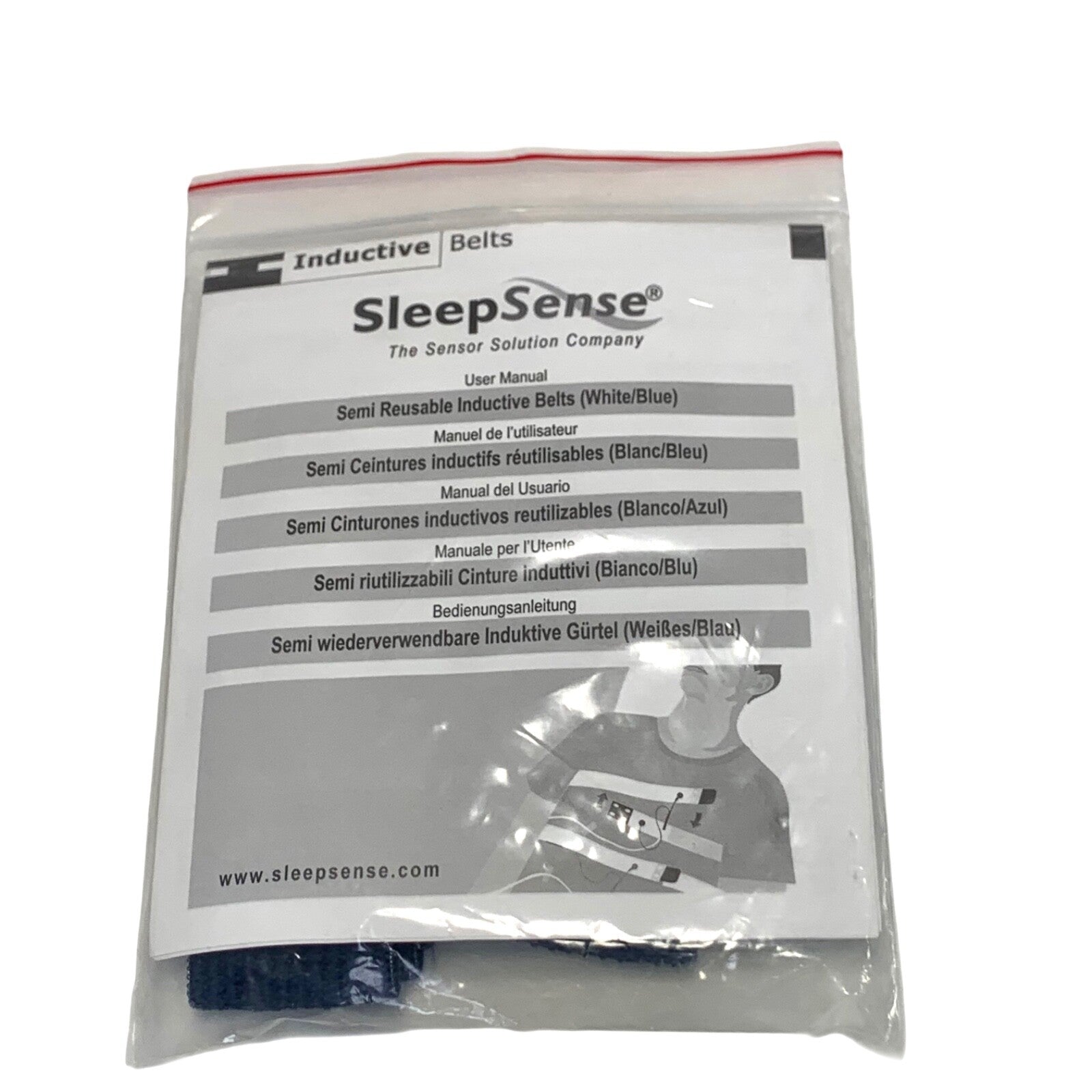 SleepSense REF 9003-L40, MULTIPLE INDUCTIVE PLETHYSMOGRAPGHY BAND, SMALL