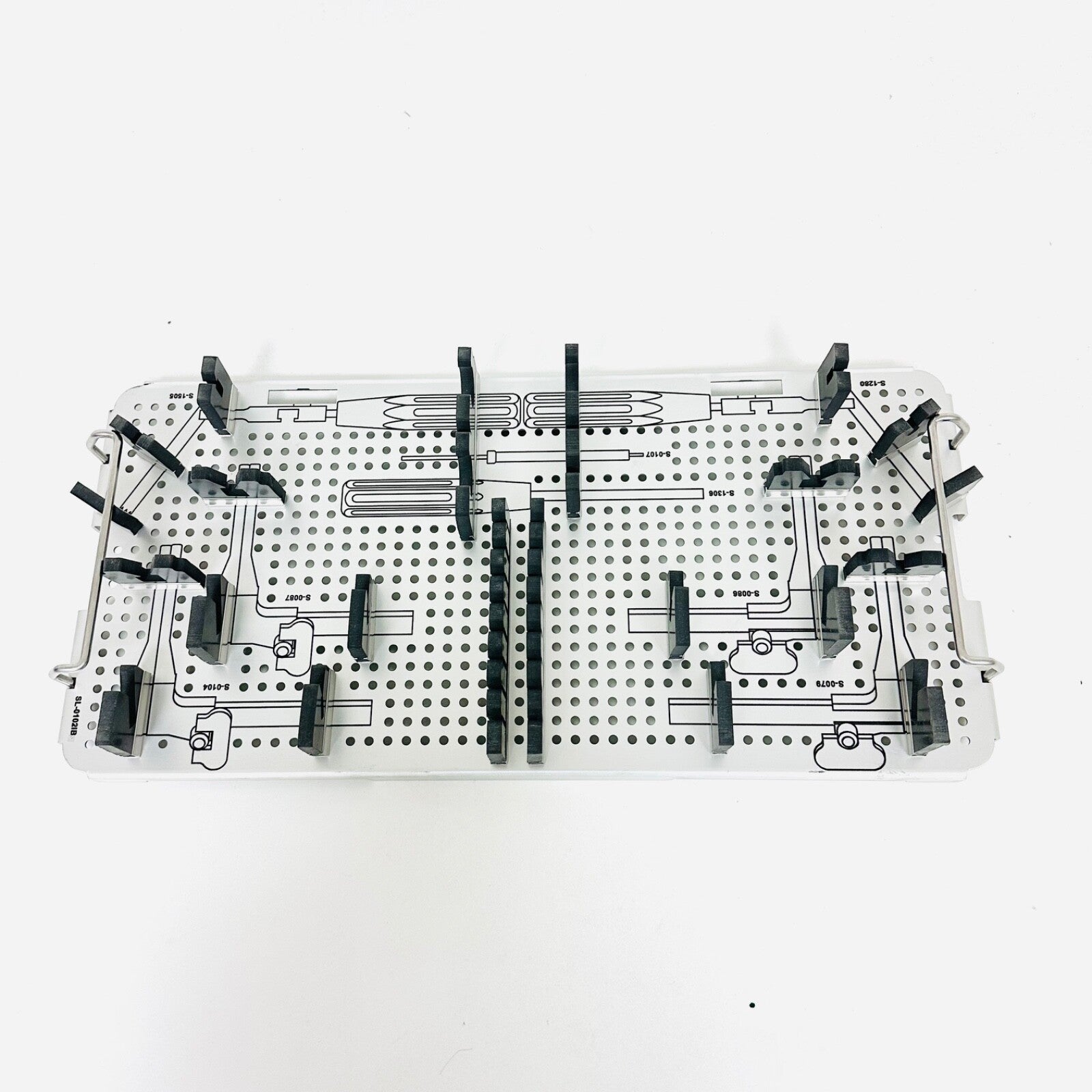V.Mueller Shadow-Line Spinal Distraction Tray Insert, Metal Only