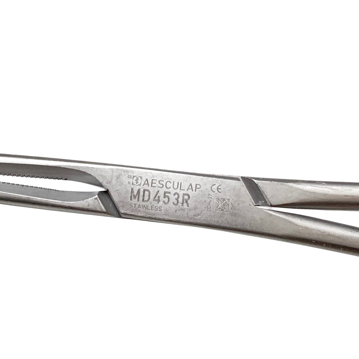 Aesculap Ref MD453R, Crile-Wood Needle Holder 6" Surgical Suture Forceps