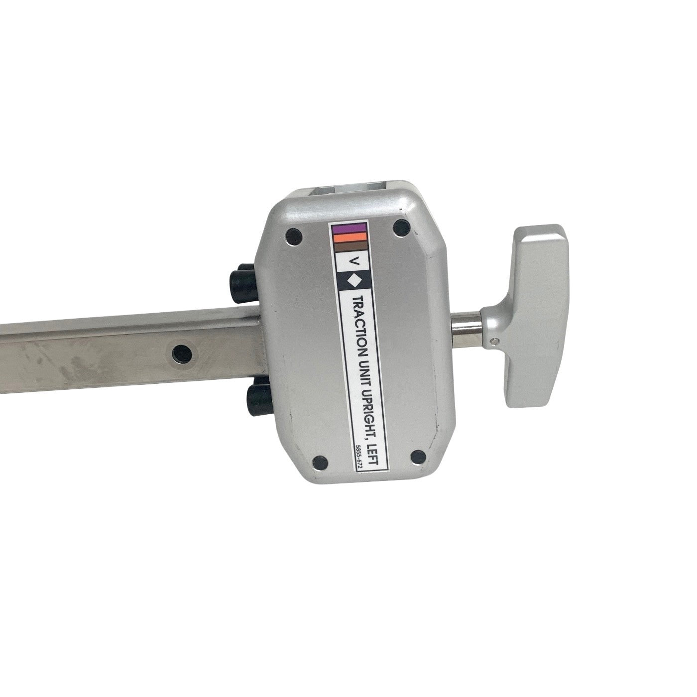 Mizuho OSI REF 5855-672, V, TRACTION UNIT UPRIGHT, LEFT, PELVIC ARC SYSTEM