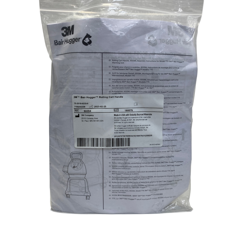 3M REF 90094, Bair Hugger Rolling Cart Handle