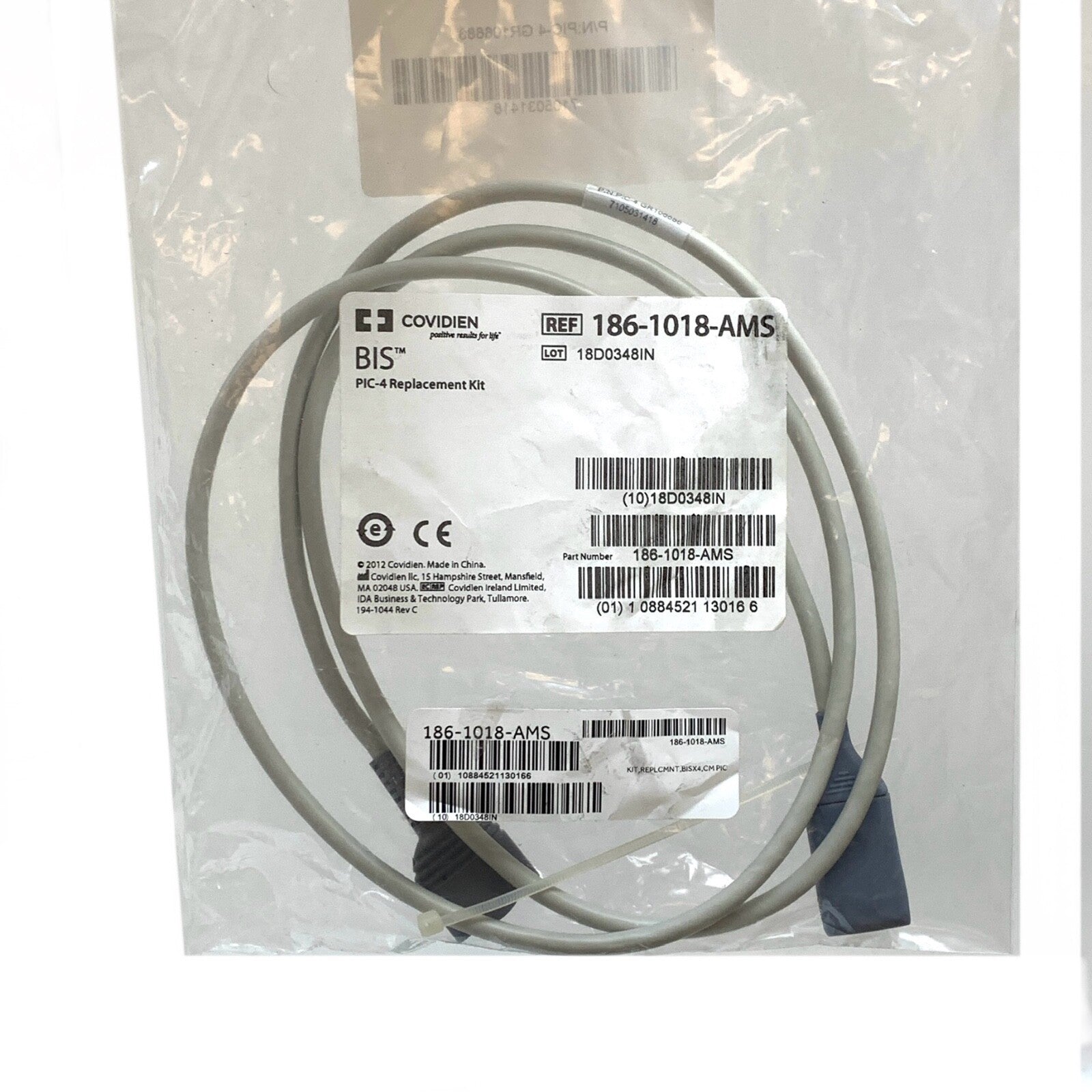 Covidien REF 186-1018-AMS, BIS PIC-4 Replacement Kit