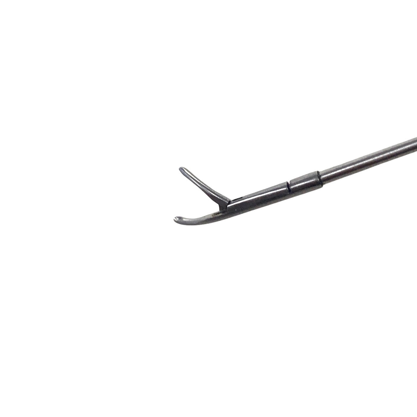 Aesculap OG344R Micro Laryngeal Alligator Forceps 0.8x1.3mm Curved ENT Surgical