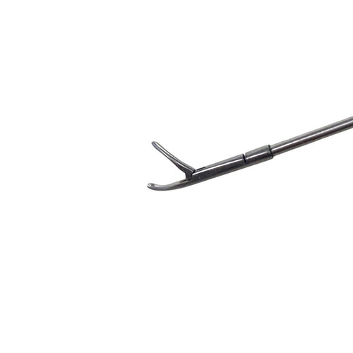 Aesculap OG344R Micro Laryngeal Alligator Forceps 0.8x1.3mm Curved ENT Surgical