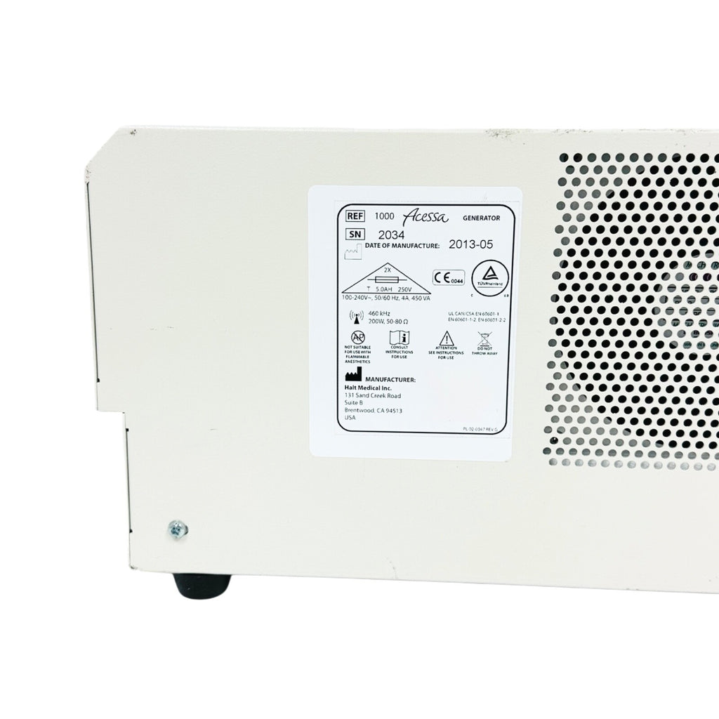 Hologic / Halt  1000 Acessa Generator Console