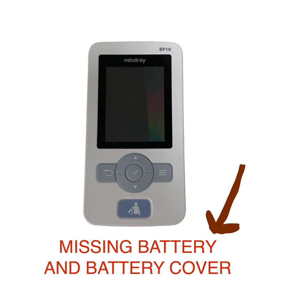 MINDRAY REF BP10, NIBP MODULE, MISSING BATTERY AND COVER