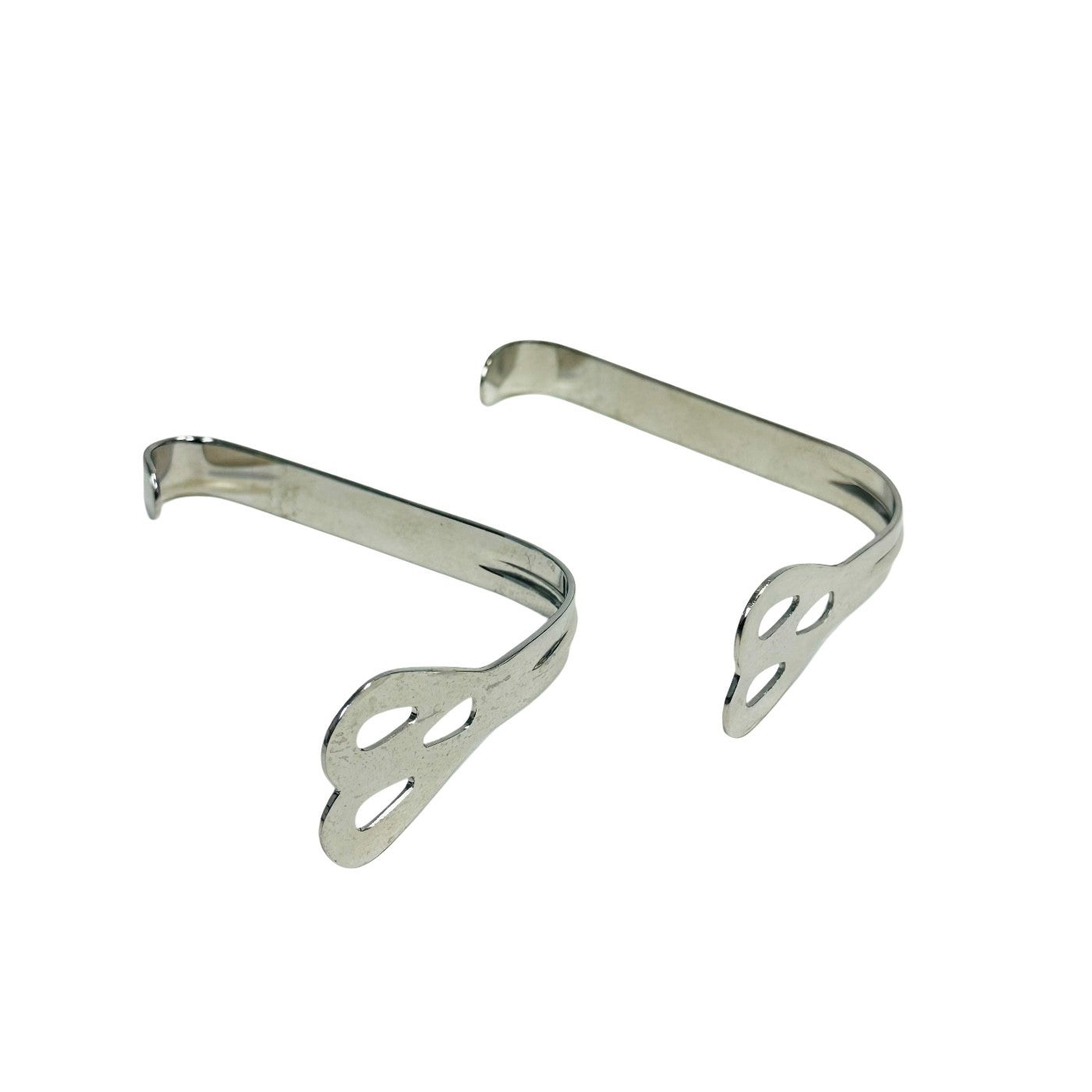 SKLAR / MF Wieder Tongue Depressor 5¼" Stainless Fenestrated Serrated LOT OF 2
