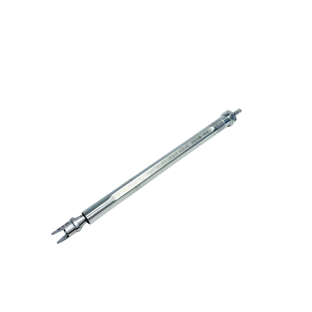 Medtronic 8951408 14mm Implant Driver Sleeve W/ 8951409 Holder 14mm X 20mm
