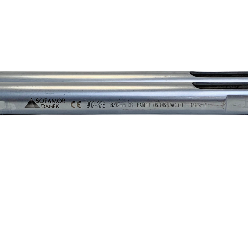 Sofamor Danek 902-336, 18/12mm DBL BARREL OUTER SLEEVE DISTRACTOR