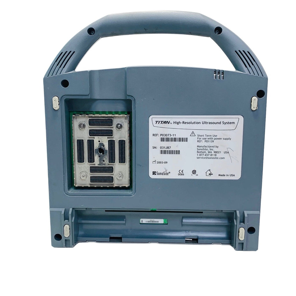 Sonosite REF P03073-11, TITAN ULTRASOUND FOR PARTS