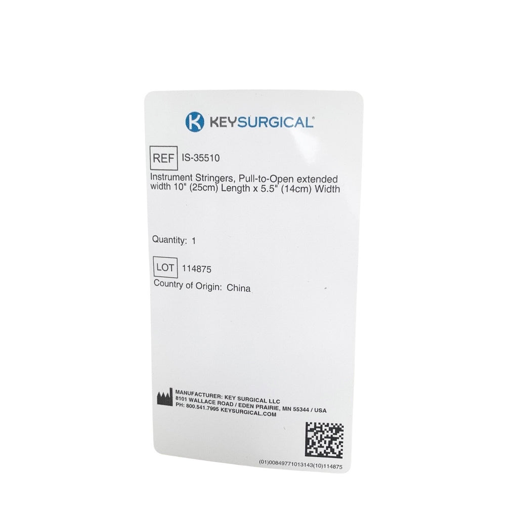 KEYSURGICAL REF IS-35510, Instrument Stringers, Pull-to-Open extended width 10"