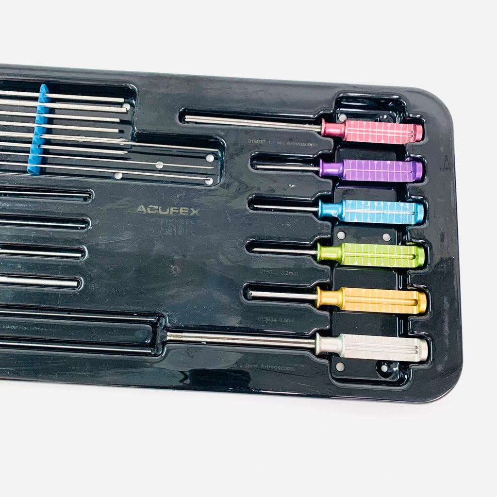 Acufex The Biofix System, Tamps, Applicators, Drill Bits, Guide Wires